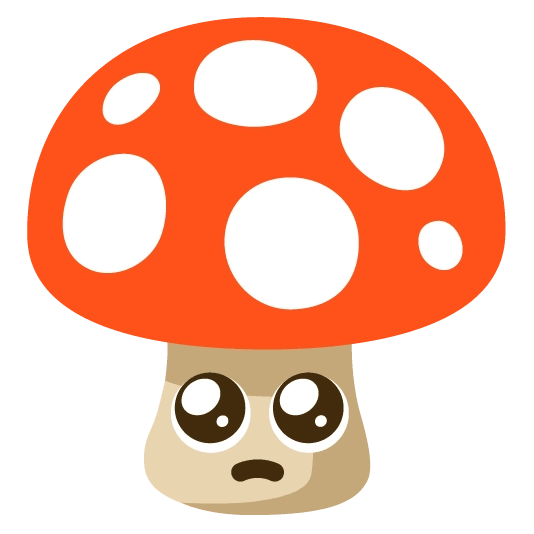 a pleading faced mushroom